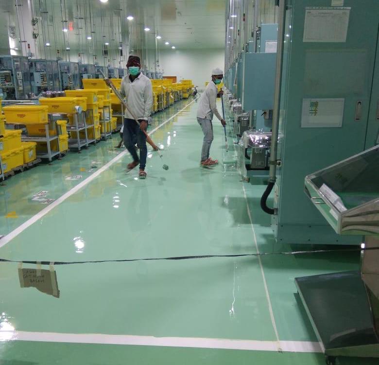 Proyek Floor Repainting 1