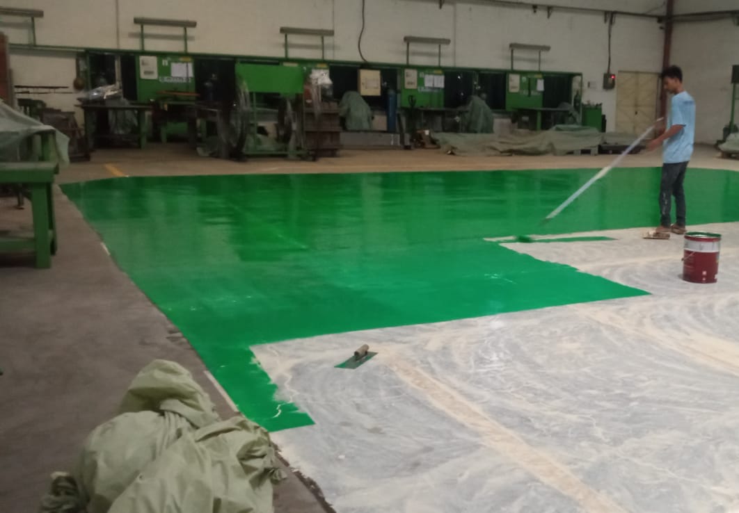 New Concrete Epoxy Coating
